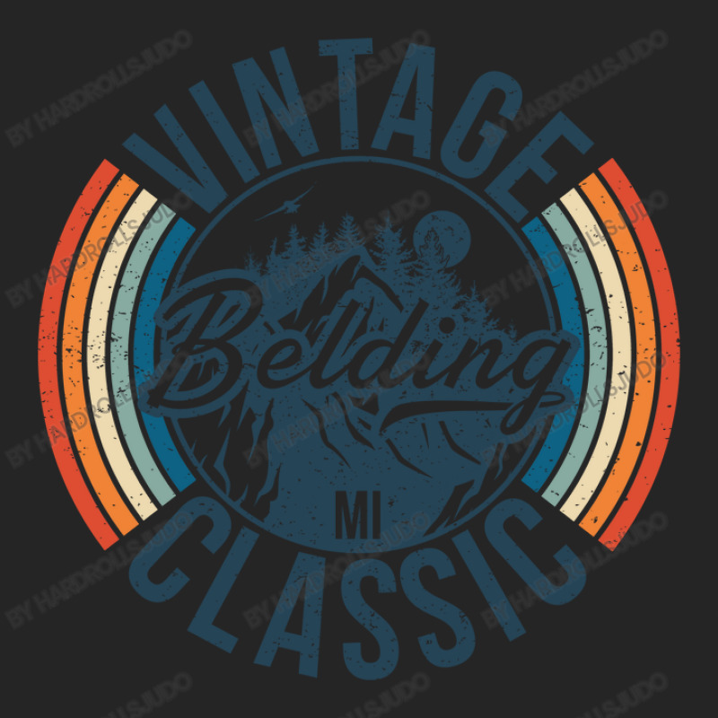 I Love Belding Michigan Retro Vintage Classic Limited Edition Unisex Hoodie | Artistshot