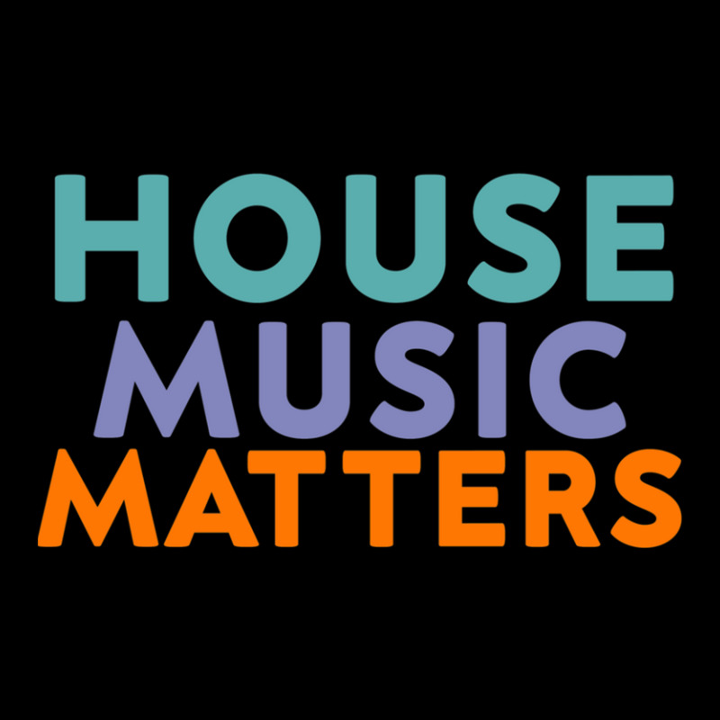 House Music Matters - Music Lovers International Music Day Maternity Scoop Neck T-shirt by LarryCory | Artistshot