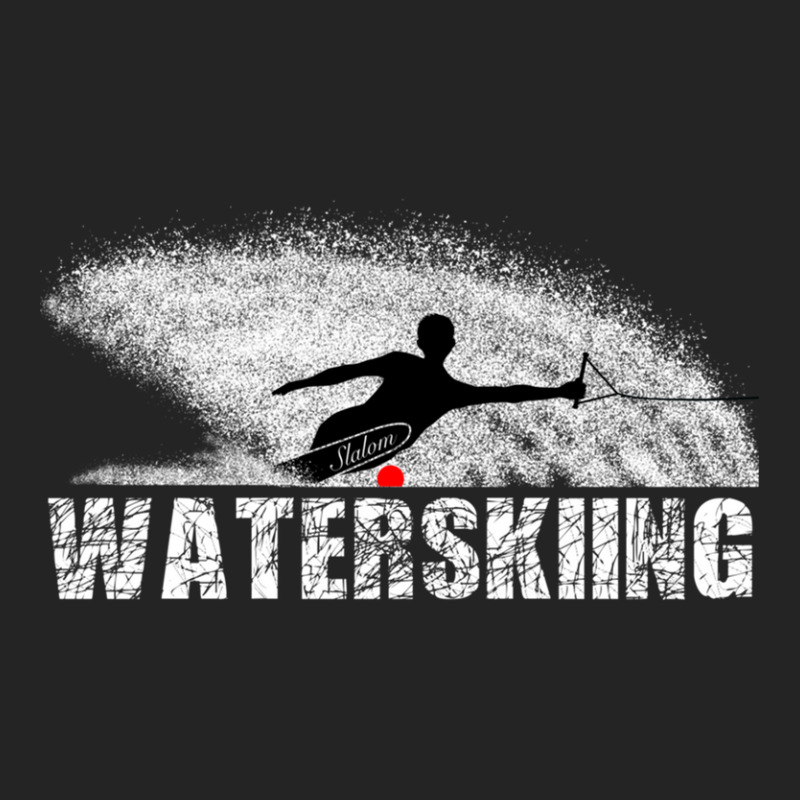 Slalom Waterskier Silhouetted Against Spray 3/4 Sleeve Shirt by ChrisHoskins | Artistshot