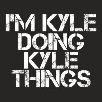 I'm Kyle Doing Kyle Things Christmas Ladies Fitted T-shirt | Artistshot