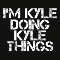 I'm Kyle Doing Kyle Things Christmas Scorecard Crop Tee | Artistshot