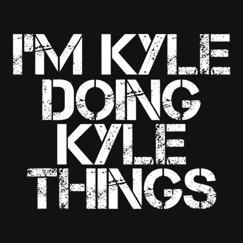 I'm Kyle Doing Kyle Things Christmas Scorecard Crop Tee by cm-arts | Artistshot