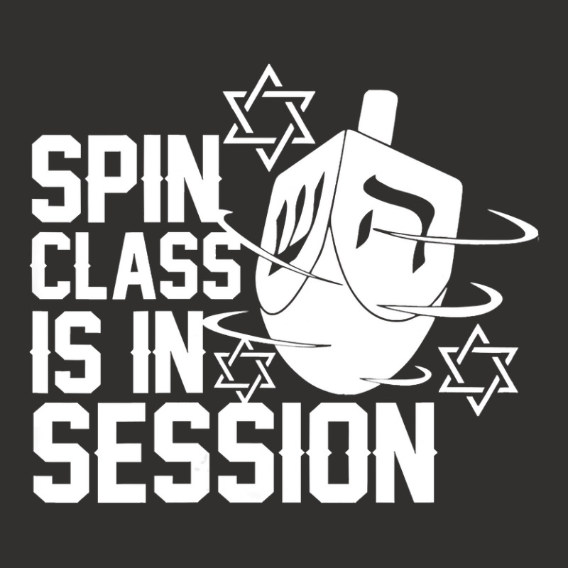 Womens Spin Class Is In Session Dreidel Funny Hanukkah Jewish Gift Vne Champion Hoodie | Artistshot