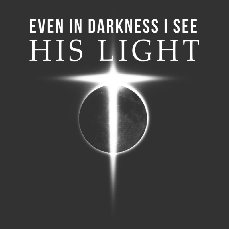 In Darkness I See His Light Jesus Christian Shirts Men Baby Bodysuit | Artistshot