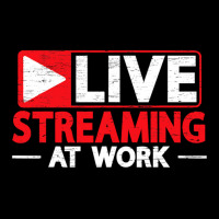 Livestreaming At Work Online Streaming Zipper Hoodie | Artistshot