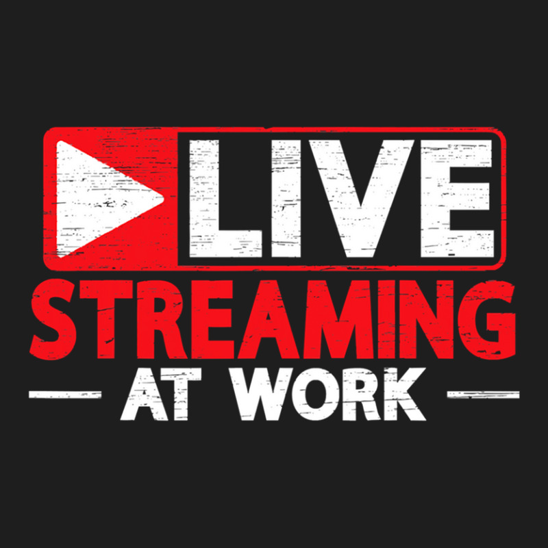 Livestreaming At Work Online Streaming Classic T-shirt by LauraCraig | Artistshot