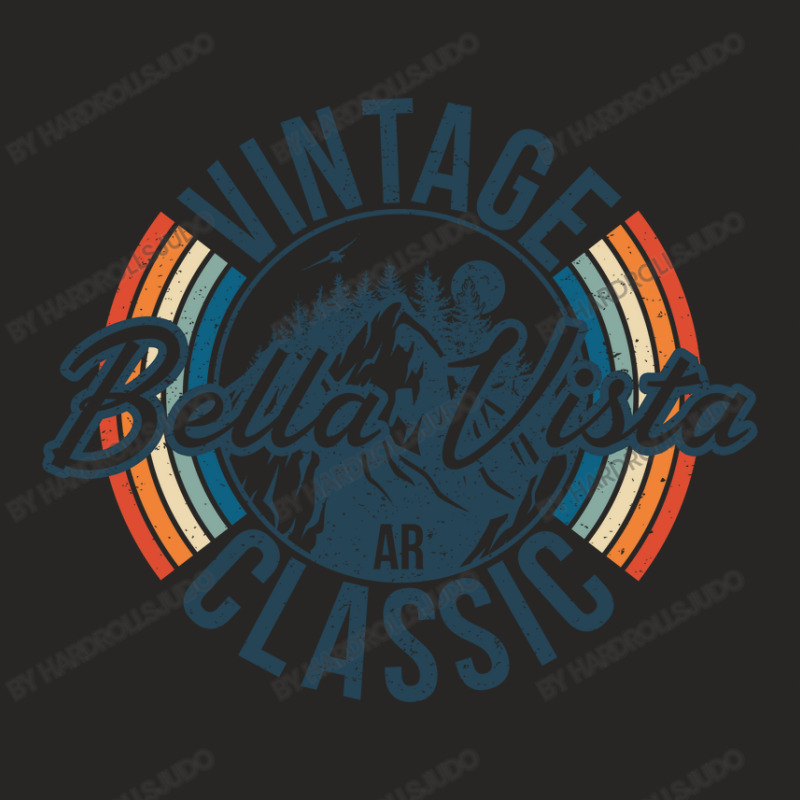 I Love Bella Vista Arkansas Retro Vintage Classic Limited Edition Ladies Fitted T-Shirt by hardrollsjudo | Artistshot