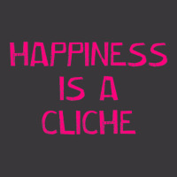 Tickle Tees Happiness Is A Cliche Ladies Curvy T-shirt | Artistshot