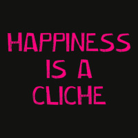 Tickle Tees Happiness Is A Cliche Scorecard Crop Tee | Artistshot