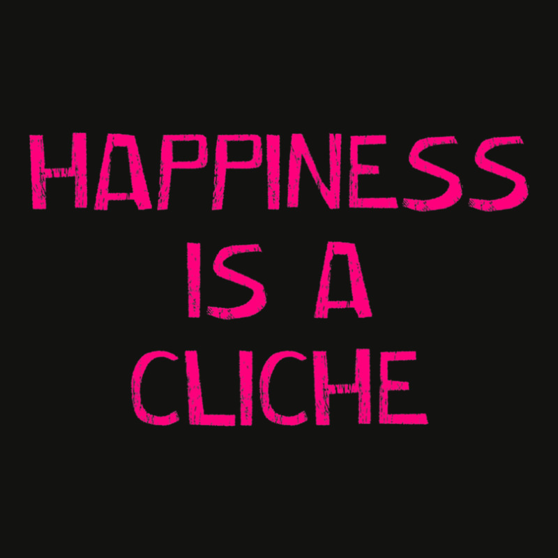 Tickle Tees Happiness Is A Cliche Scorecard Crop Tee by MirandaSeger | Artistshot