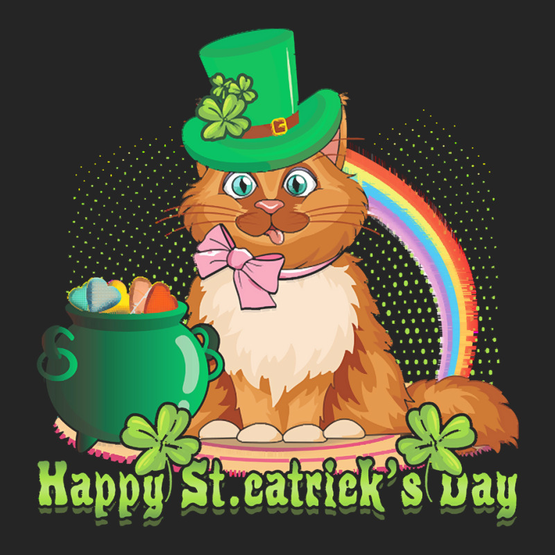 Day T  Shirt Cat St. Catricks Day Shamrock Saint Patrick's Day T  Shir Unisex Hoodie | Artistshot