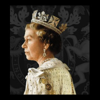 La Reine Elizabeth Ii Adjustable Cap | Artistshot