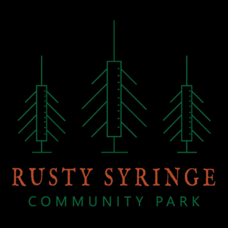 Rusty Syringe Community Park Men's Long Sleeve Pajama Set | Artistshot