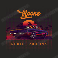 Boone North Carolina Retro Vintage 80s 90s Muscle Cars Retrowave Aesth Ladies Fitted T-shirt | Artistshot