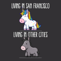 Living In San Francisco Pride California Unicorn Love Vintage Hoodie | Artistshot