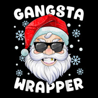 Gangsta Wrapper Santa Gangster Wrapper Funny Christmas Baby Tee | Artistshot