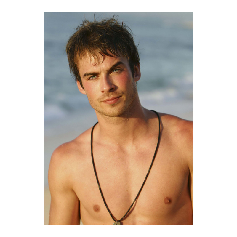 Ian Somerhalder Shirtless Sticker | Artistshot