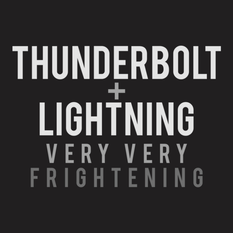 Thunderbolt And Lightning T-shirt | Artistshot