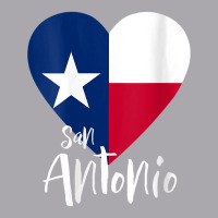 Womens I Love San Antonio Texas Tx Flag Lonestar Heart V Neck T Shirt Youth 3/4 Sleeve | Artistshot