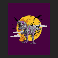 Halloween Dinosaur T-rex Mummy Pumpkin  Graphic Unisex Hoodie | Artistshot