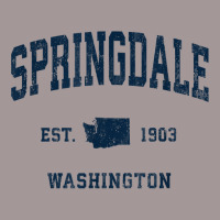 Springdale Washington Wa Vintage Athletic Navy Sports Design T Shirt Vintage Short | Artistshot