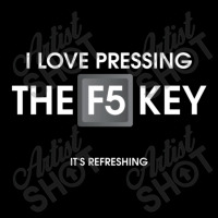 I Love Pressing The F5 Key Long Sleeve Baby Bodysuit | Artistshot