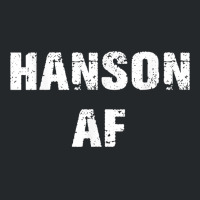 Hanson Surname Af Vintage Retro Funny Men Women Girl Boy T Shirt Crewneck Sweatshirt | Artistshot