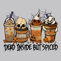 Dead Inside But Spiced Pumpkin Halloween Spooky Season Ghost Pullover Baby Bodysuit | Artistshot