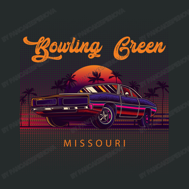 Bowling Green Missouri Retro Vintage 80s 90s Muscle Cars Retrowave Aes Women's Triblend Scoop T-shirt by pancakespienova | Artistshot