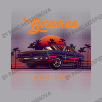 Bozeman Montana Retro Vintage 80s 90s Muscle Cars Retrowave Aesthetic Youth 3/4 Sleeve | Artistshot