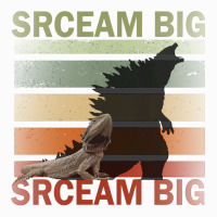 Scream Big. Lucky Lizard With Dinosaur Shadow For Pet Lover Long Sleev Coffee Mug | Artistshot