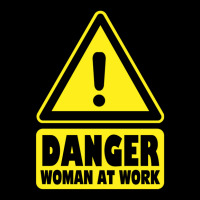 Danger - Woman At Work Maternity Scoop Neck T-shirt | Artistshot