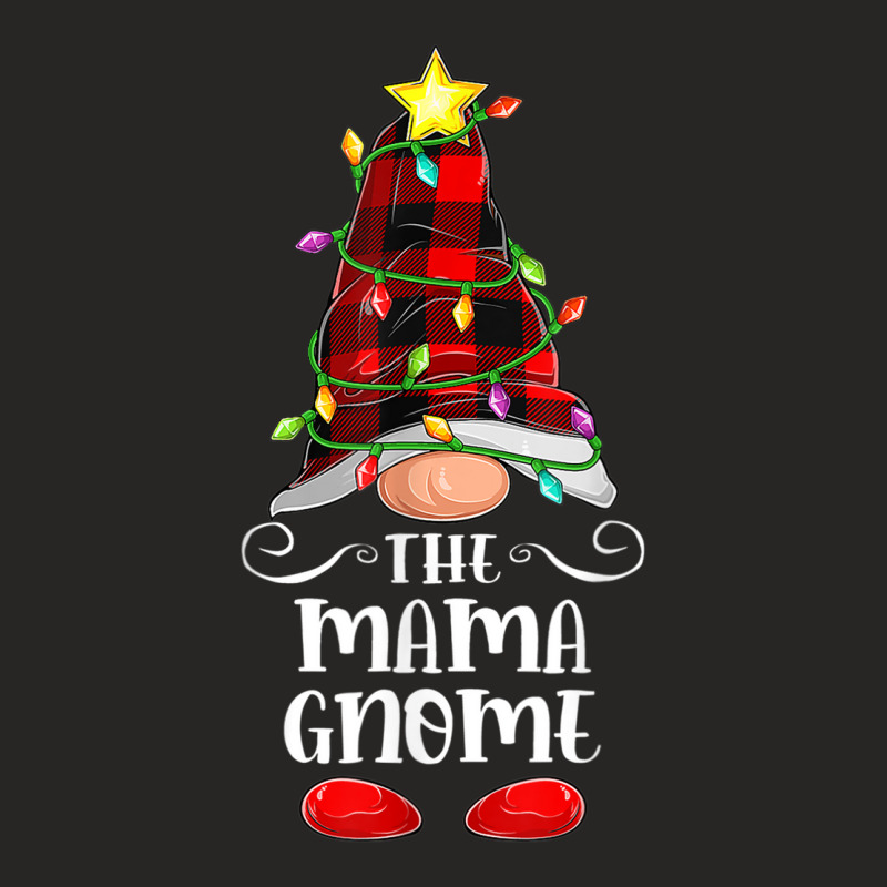 The Mama Gnome Light Matching Family Group Christmas Pajama Ladies Fitted T-Shirt by Sombre | Artistshot