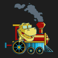 Funny Dinosaur Riding A Train Tyrannosaurus Dino Classic T-shirt | Artistshot