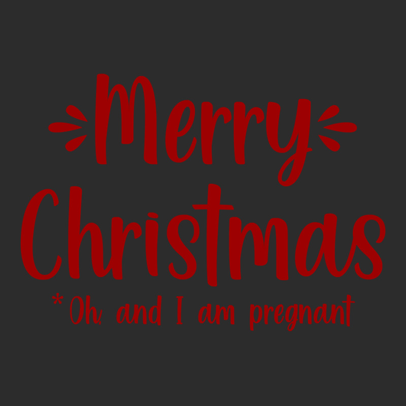 Merry Christmas   Oh, And I Am Pregnant Xmas Baby Gift Tee Sweatshirt Exclusive T-shirt | Artistshot