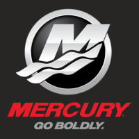 Mercury Marine Outboard Boat Ladies Fitted T-shirt | Artistshot