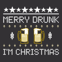 Merry Drunk I'm Christmas Beer Ugly Christmas Sweater Sweatshirt Vintage Hoodie | Artistshot