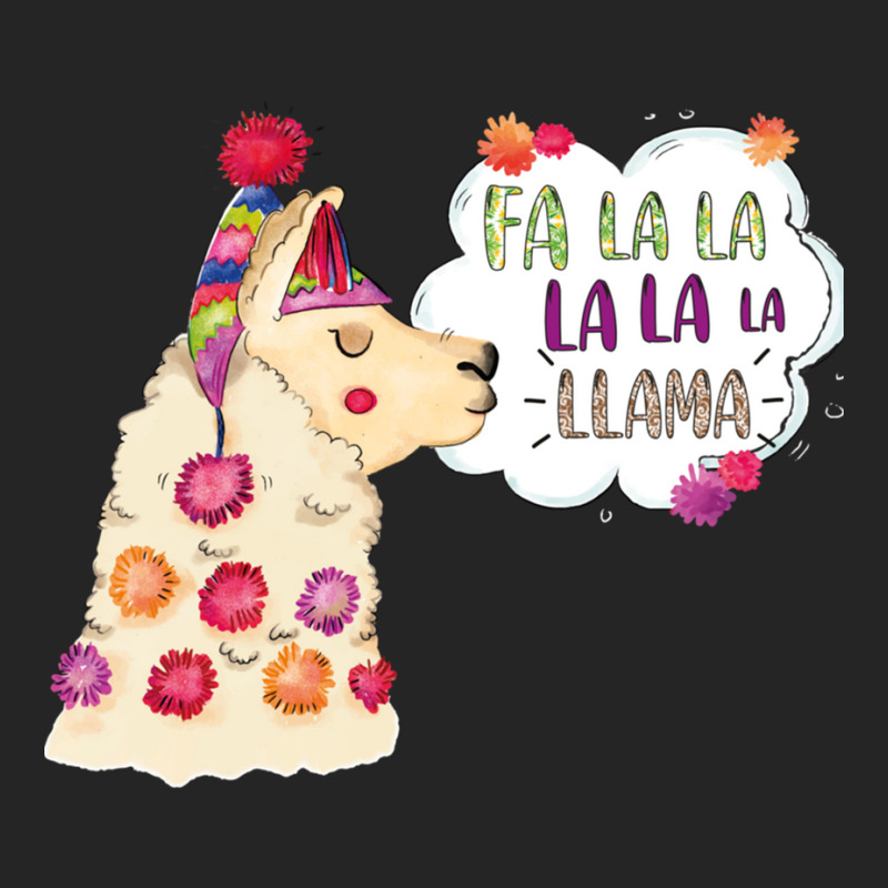 Fa La La La Llama Christmas Santa Unisex Hoodie | Artistshot