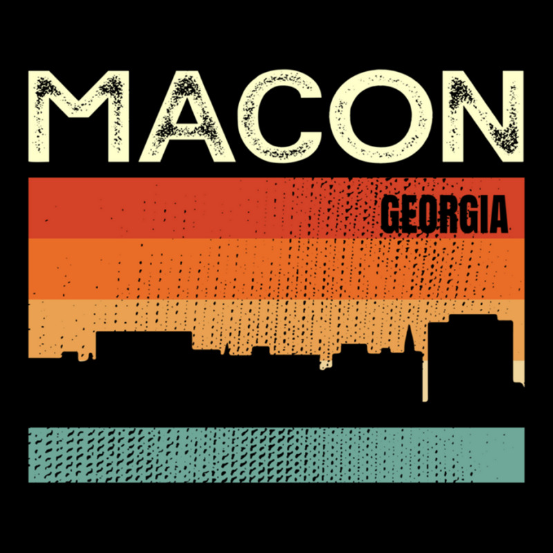 Macon Georgia Town Skyline Pullover Hoodie Youth Hoodie by cm-arts | Artistshot