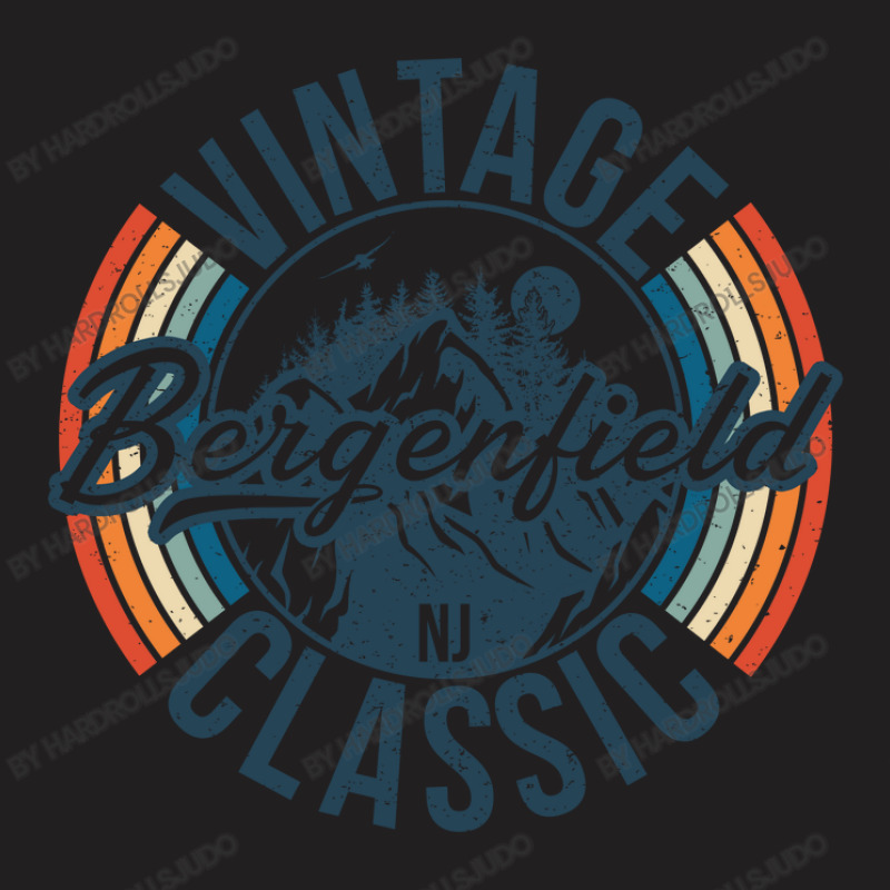 I Love Bergenfield New Jersey Retro Vintage Classic Limited Edition T-shirt | Artistshot