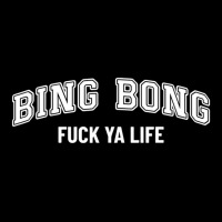 Bing Bong Fuck Ya Life Trend Aesthetic Quote Cropped Hoodie | Artistshot