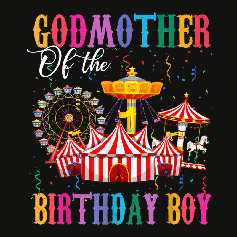 Godmother Of Birthday Boy Ringmaster Circus Birthday Party T Shirt Scorecard Crop Tee by cm-arts | Artistshot