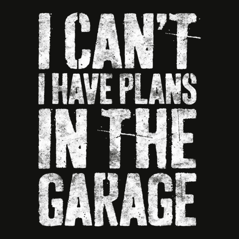 I Can't I Have Plans In The Garage Mechanic Scorecard Crop Tee by cm-arts | Artistshot