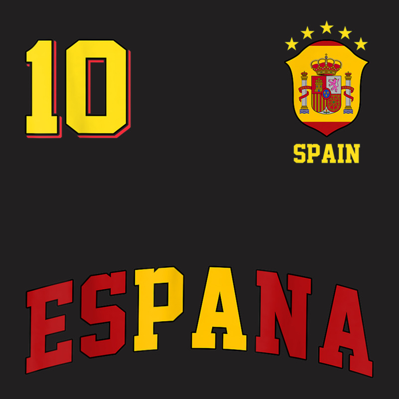 Funny Spain Soccer Jersey Espana Futbol Spanish Football T-shirt | Artistshot