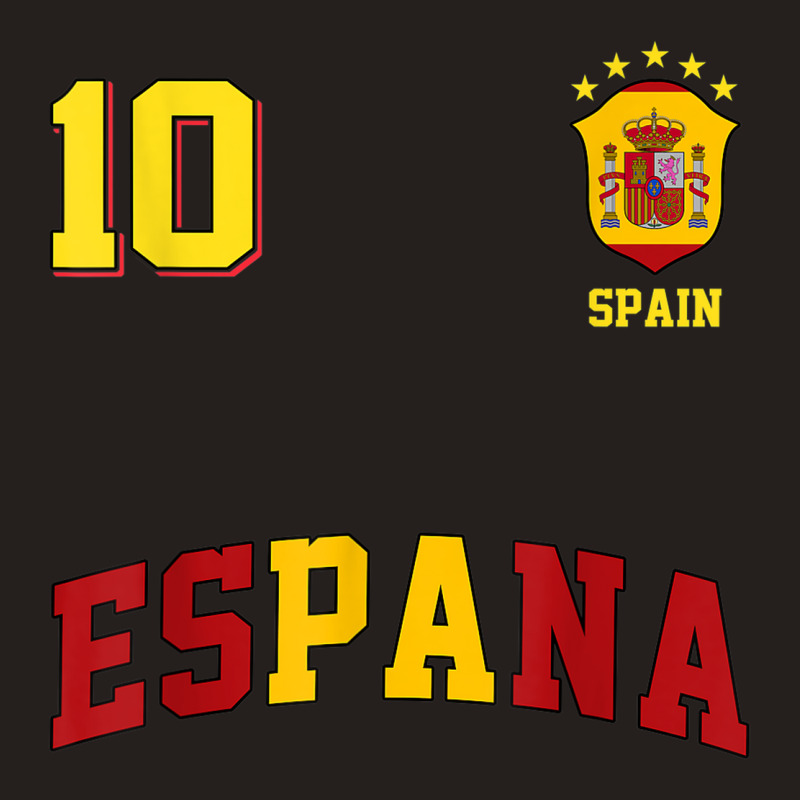 Funny Spain Soccer Jersey Espana Futbol Spanish Football Tank Top | Artistshot