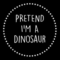 Pretend Im A Dinosaur Halloween Costume T Shirt Men's Long Sleeve Pajama Set | Artistshot