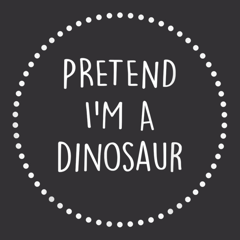 Pretend Im A Dinosaur Halloween Costume T Shirt Vintage Short | Artistshot