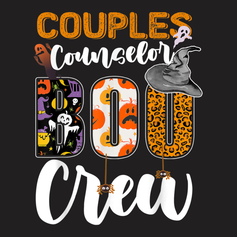 Couples Counselor Boo Crew Halloween Matching T-shirt | Artistshot