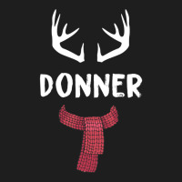 Donner Reindeer Christmas Matching Pjs Group Costume Gift Pullover Classic T-shirt | Artistshot