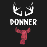 Donner Reindeer Christmas Matching Pjs Group Costume Gift Pullover Hoodie & Jogger Set | Artistshot